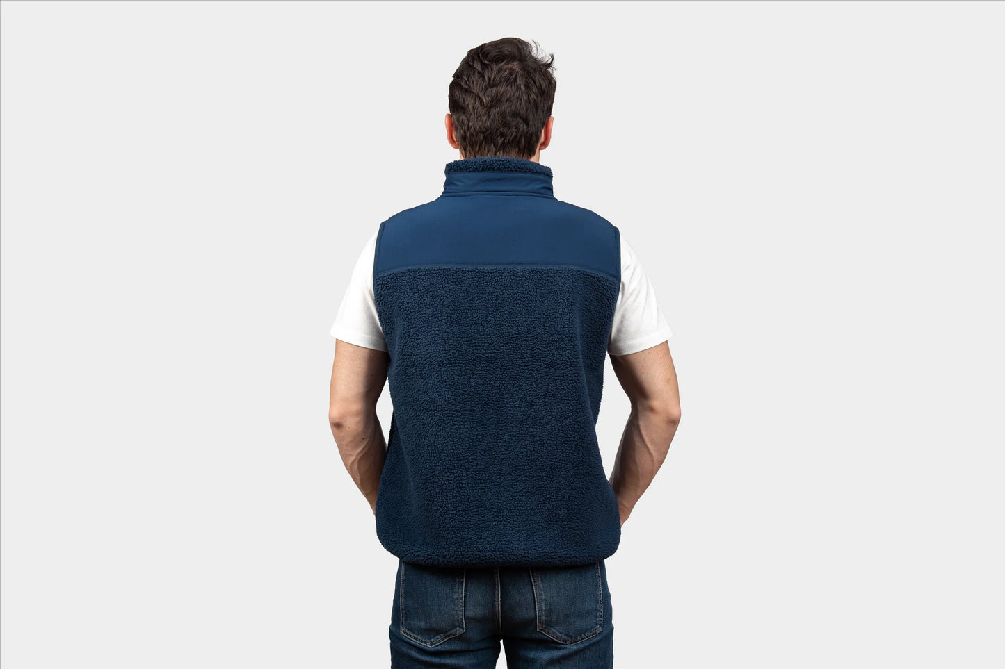 AF16 Sleeveless Sherpa Fleece