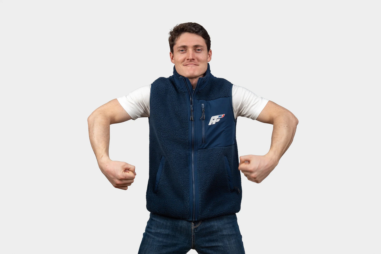 AF16 Sleeveless Sherpa Fleece